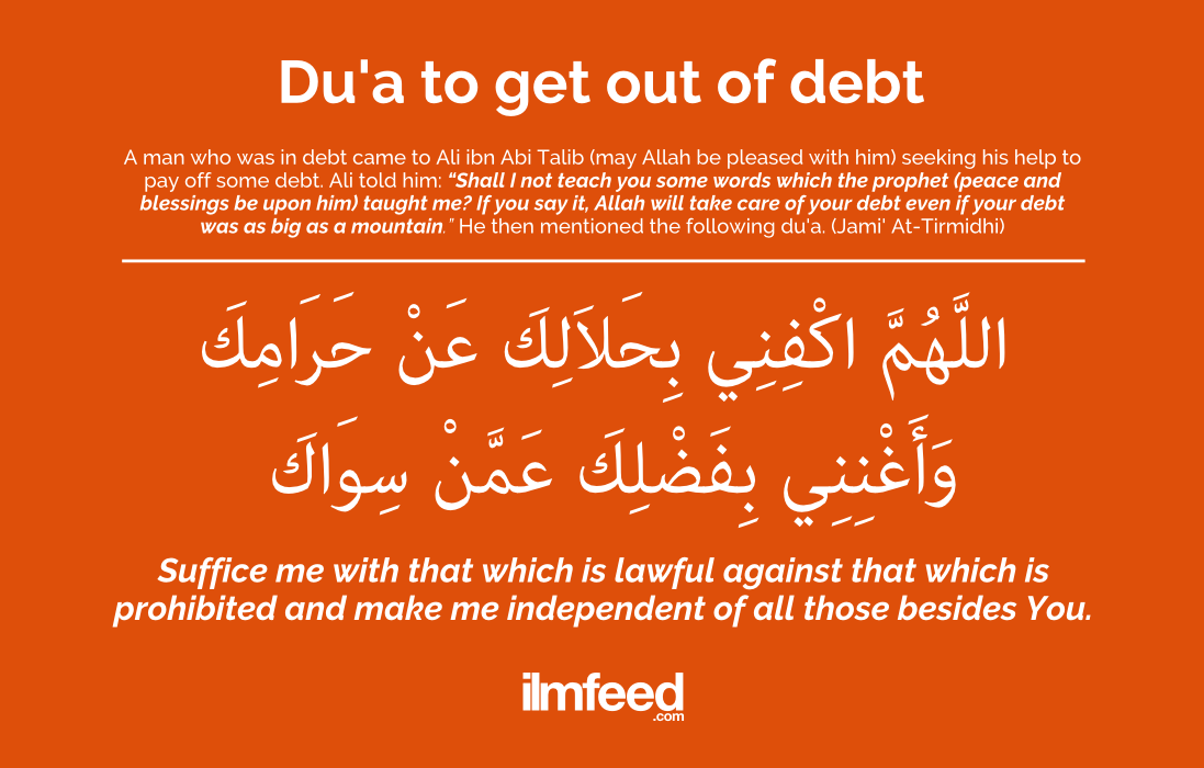 Dua For getting of debt. Dua for debt.
